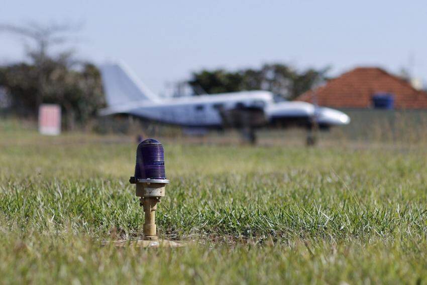 O balizamento noturno do Aeroporto foi vistoriado pela Anac na última semana