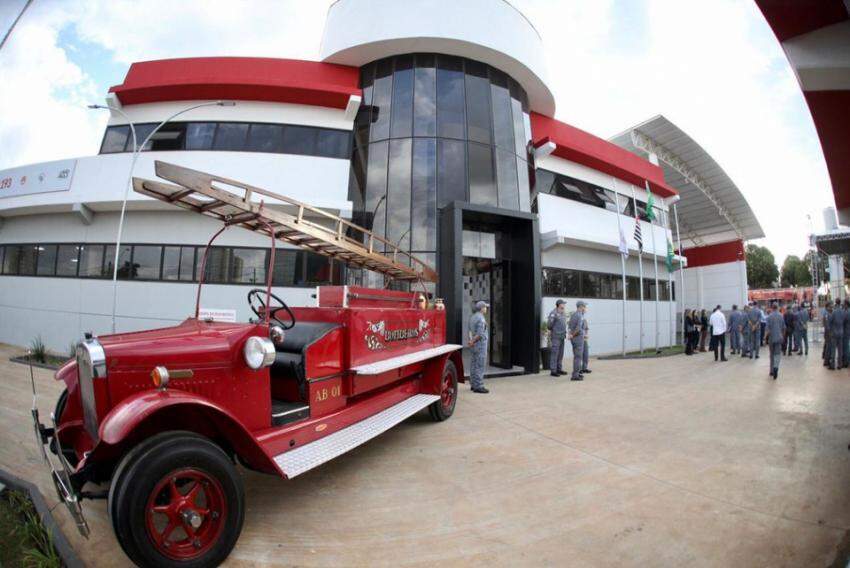 Sede dos bombeiros foi inaugurada em maio do ano passado