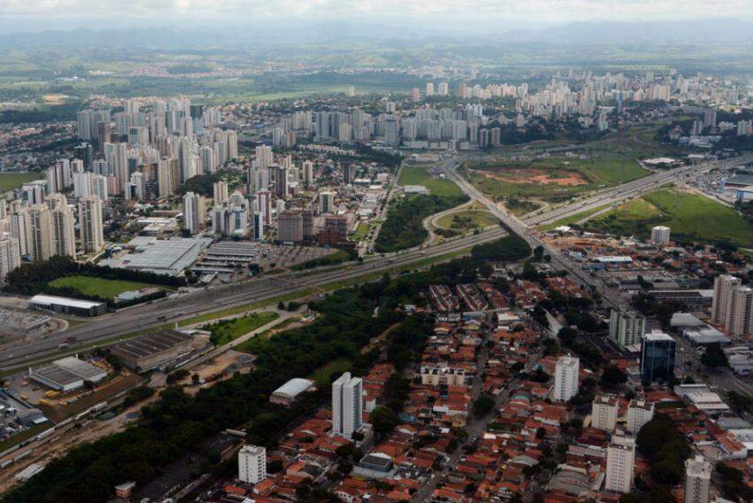 Vista aérea de São José dos Campos