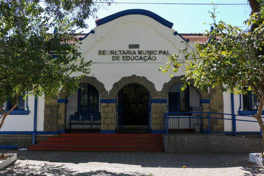 A sede da Secretaria de Educação de Taubaté
