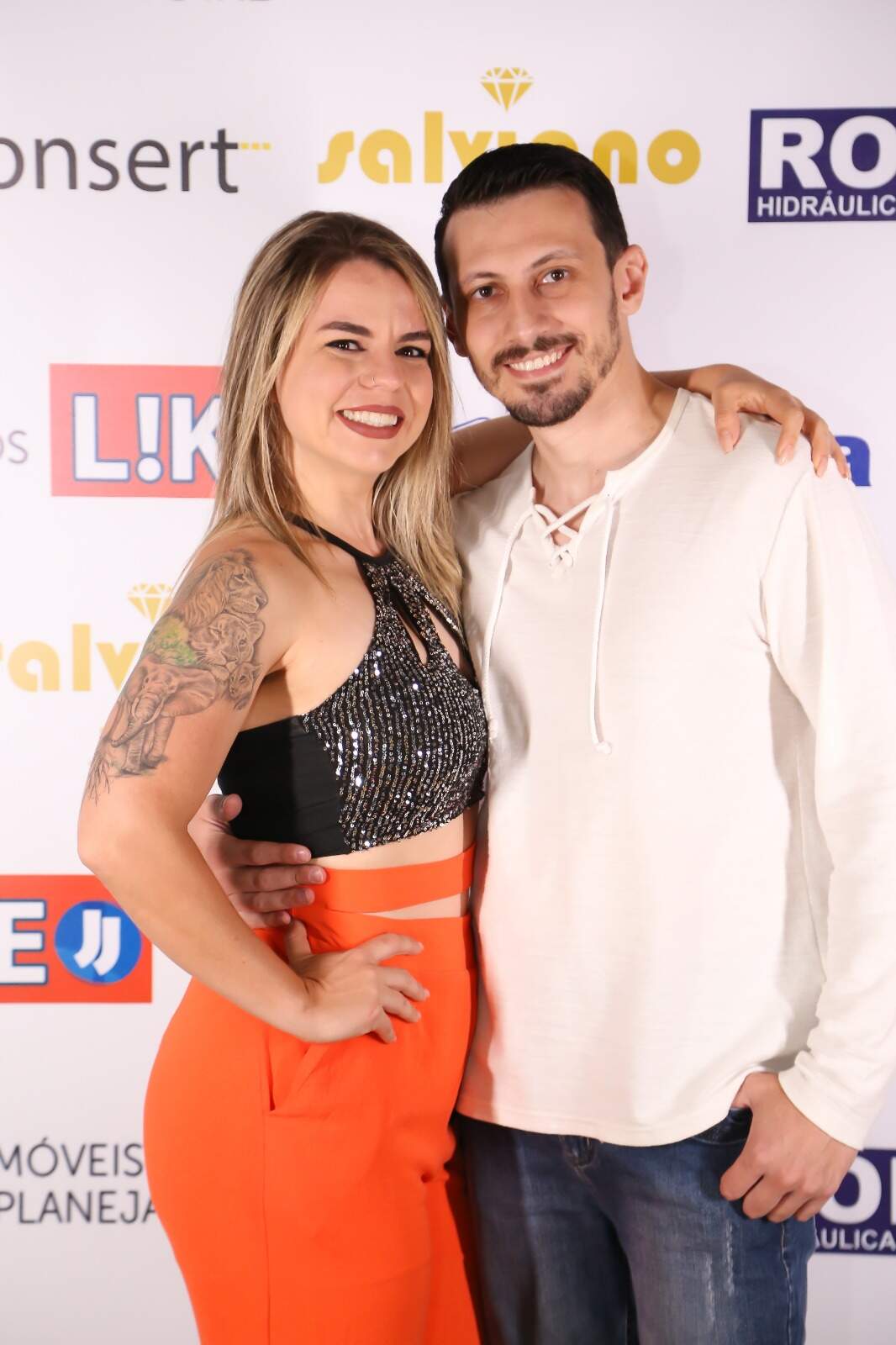 Bárbara Deraco e Lucas Paladini