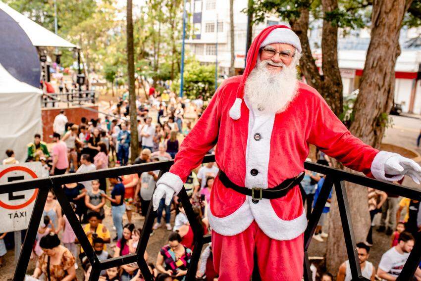 Chegada do Papai Noel no Centro deverá reunir mais de mil pessoas