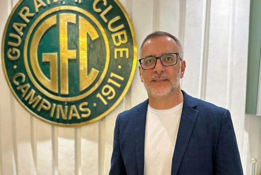 Juliano Camargo foi oficializado como o novo superintendente de futebol do Guarani