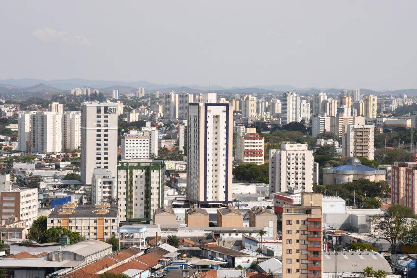 Vista da cidade de São José dos Campos