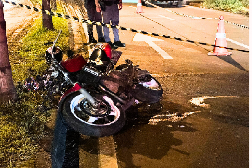 Vigia da Esalq atropela capivara, cai da moto e fica ferido em Piracicaba