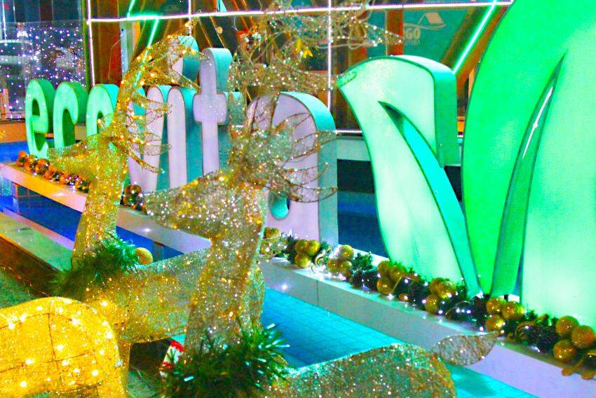 Decoração Mágica de Natal da Ecovita 