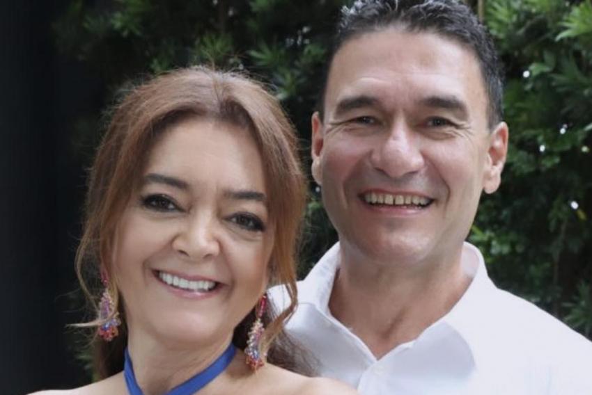 Casal que desfila simpatia pelos acontecimentos sociais de Franca: Dudi Mussi e Djalma Batista