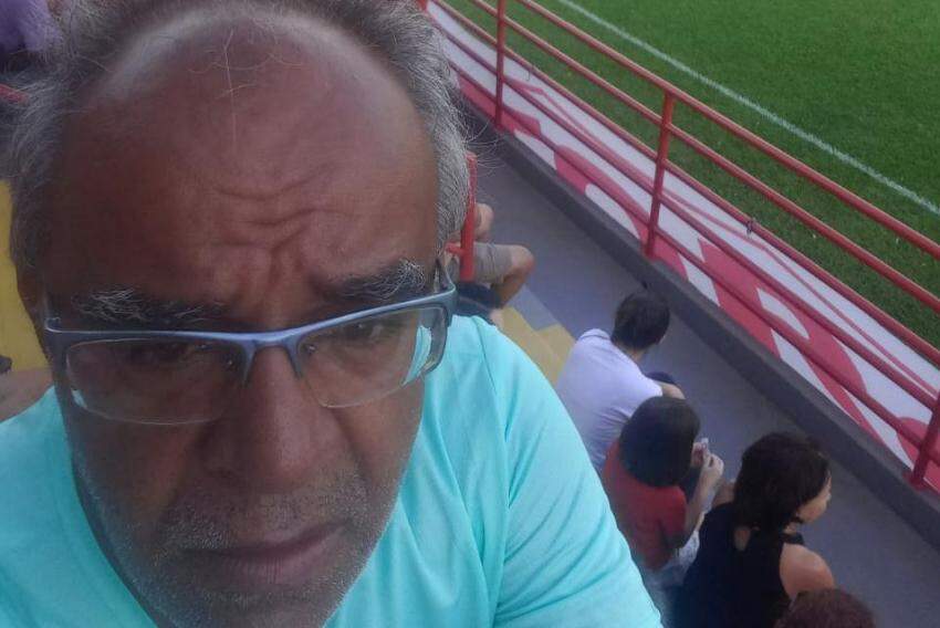 Wantuil Rodrigues assistiu ao jogo Guarani contra Coimbra, neste final de semana: ‘não terceirizar o olhar’