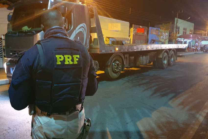 Operação da PRF contra roubo de carga