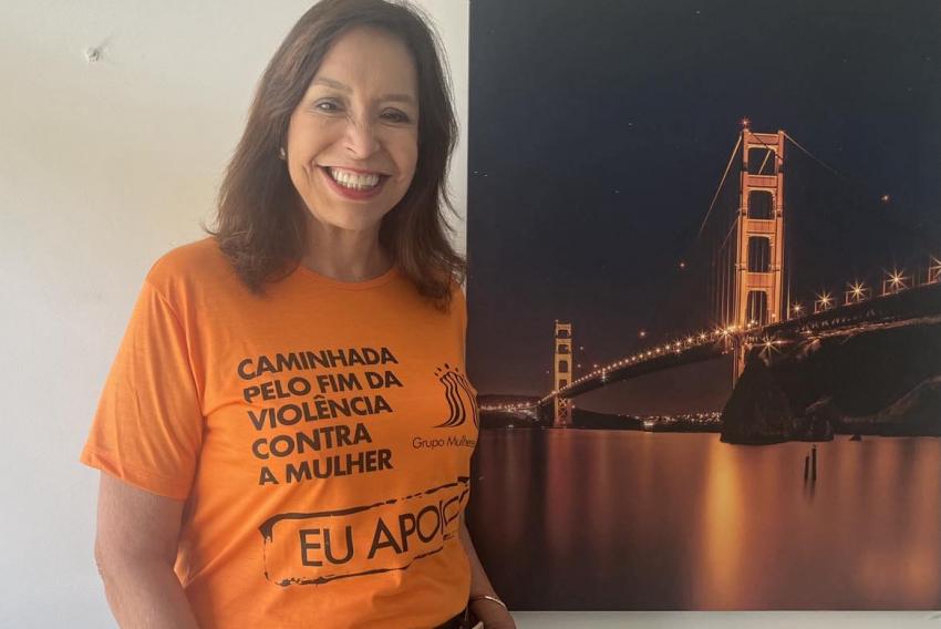 Coordenadora geral do grupo Mulheres do Brasil (núcleo Franca), incansável Eliane Sanches Querino