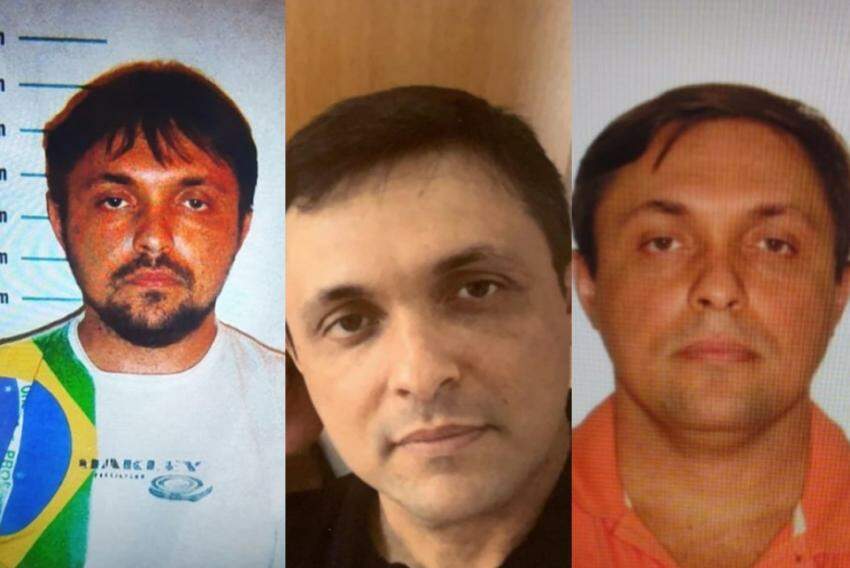 Da esquerda para a direita: imagem de Marcos Rogério exibida em série da Netflix e identificada pelo delegado; foto do porta-retrato encontrado; e fotografia us