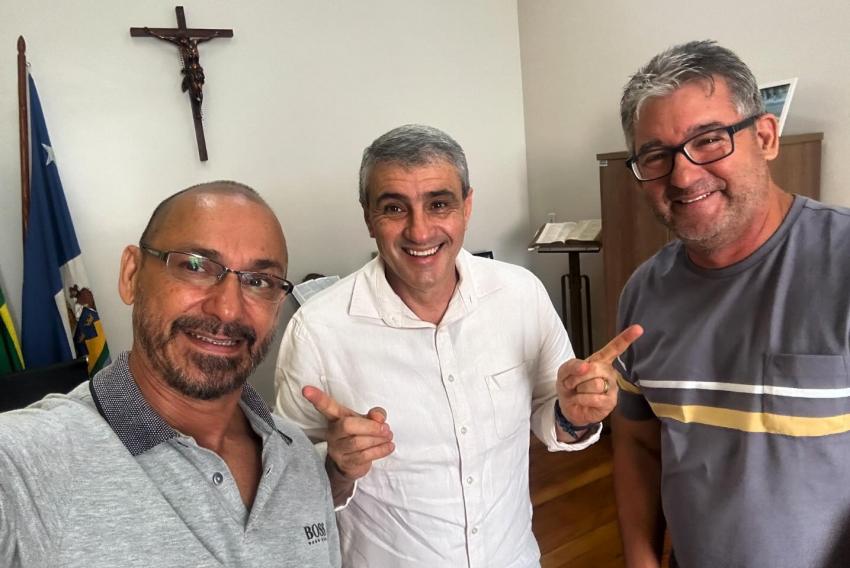 Elcio Ferreira, José Saud e José Carlos Antunes