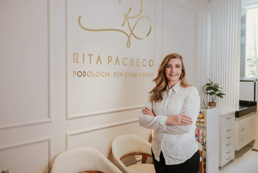 Rita Pacheco é referência em podologia e brilha na badalada clínica que leva o seu nome