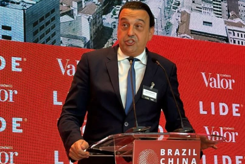 O vice-governador de São Paulo, Felicio Ramuth,  viajou à China na última semana para apresentar projetos estaduais a investidores