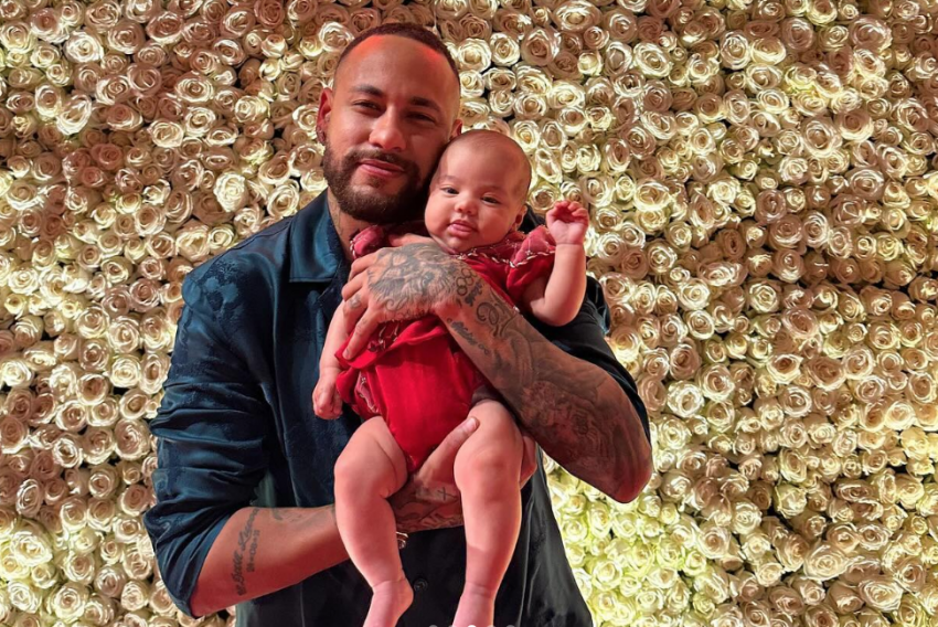 Neymar se tornou pai pela segunda vez há dois meses, quando teve uma filha, Mavie, com a influenciadora Bruna Biancardi.