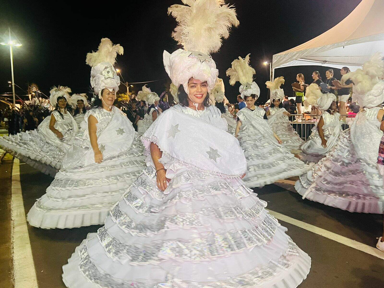Desfile da escola de samba Tradição da Zona Leste