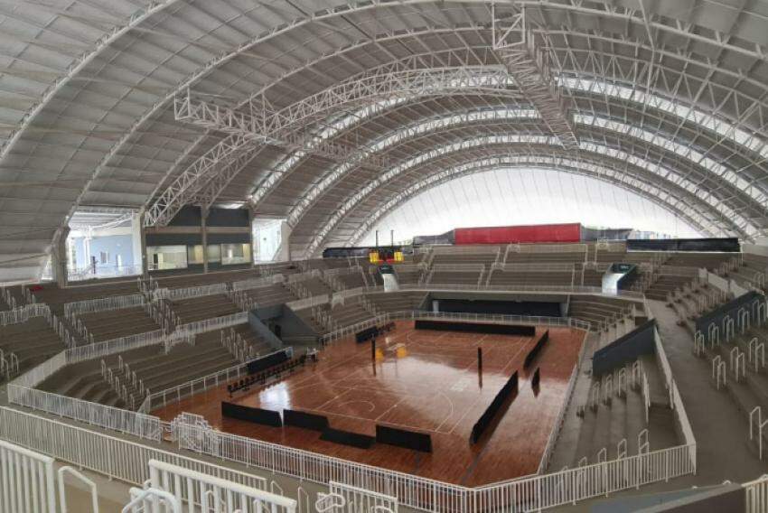 Arena Paulo Skaf, que receberá equipes do Brasil e do continente em busca da vagas para o Mundial