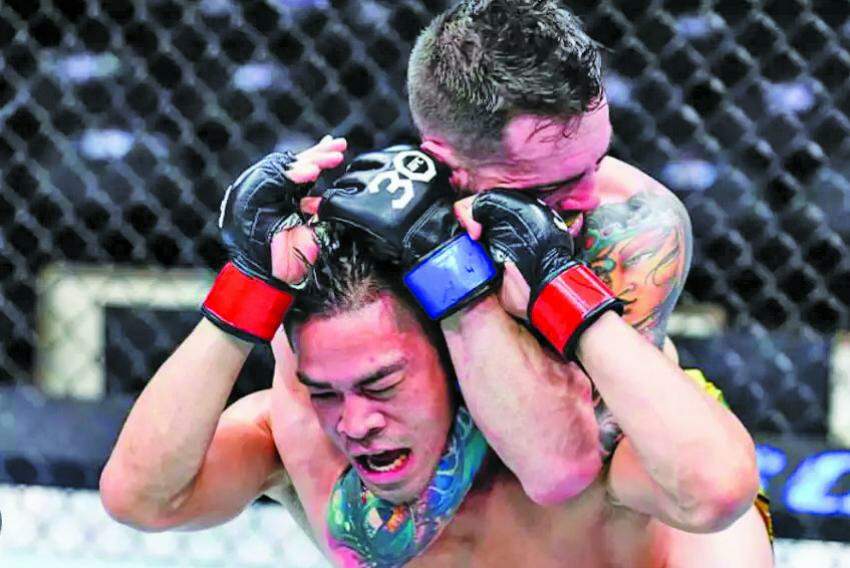 ‘Bulldog’ durante combate no UFC: próximo adversário será um brasileiro