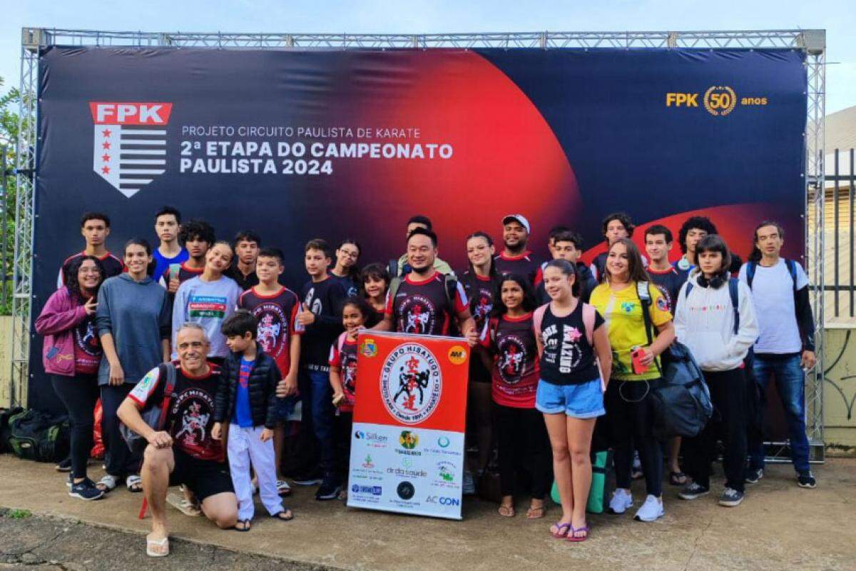 Equipe Hisatugo/SMERL na etapa classificatória do Campeonato Paulista 