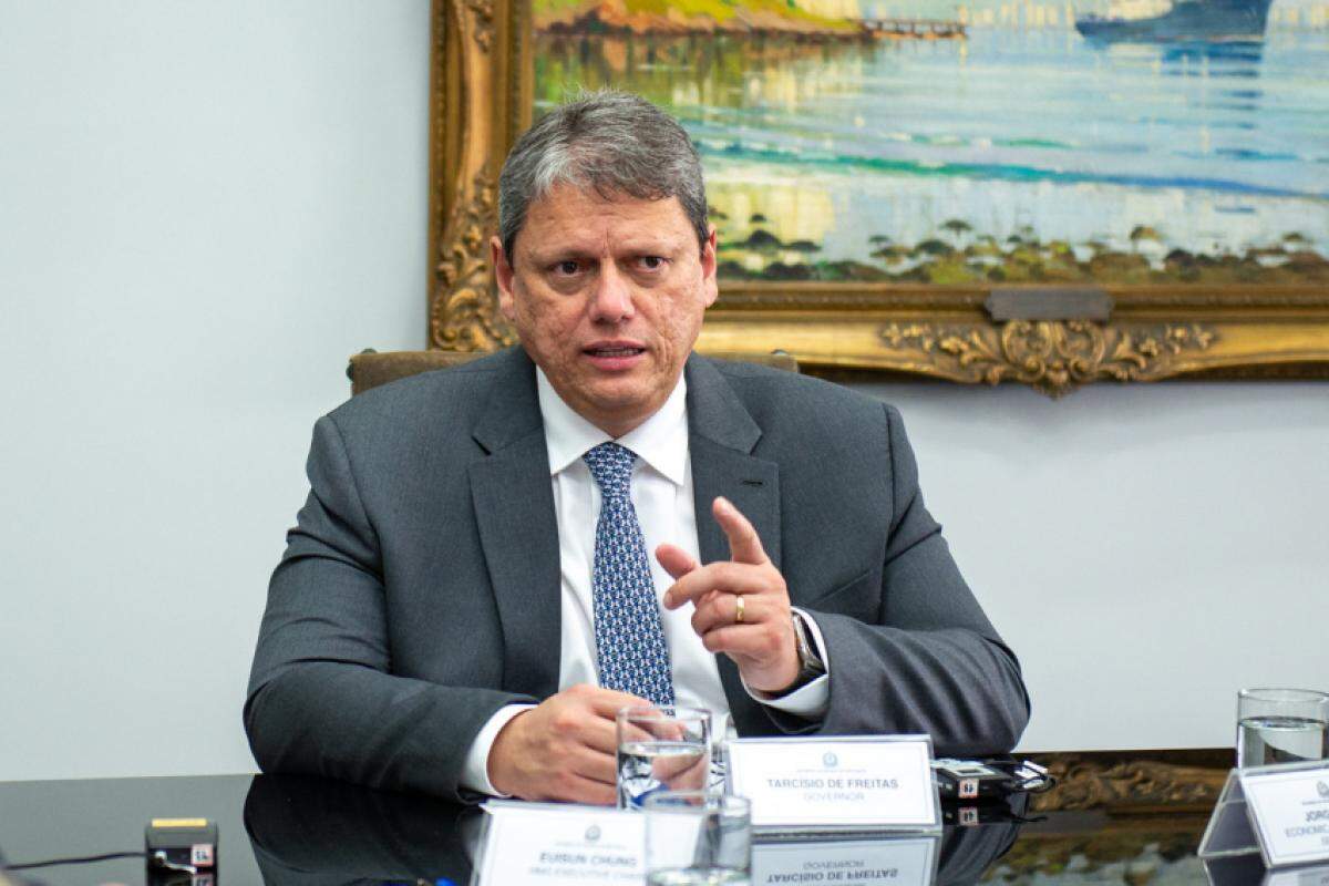 Tarcísio de Freitas (Republicanos), governador de São Paulo