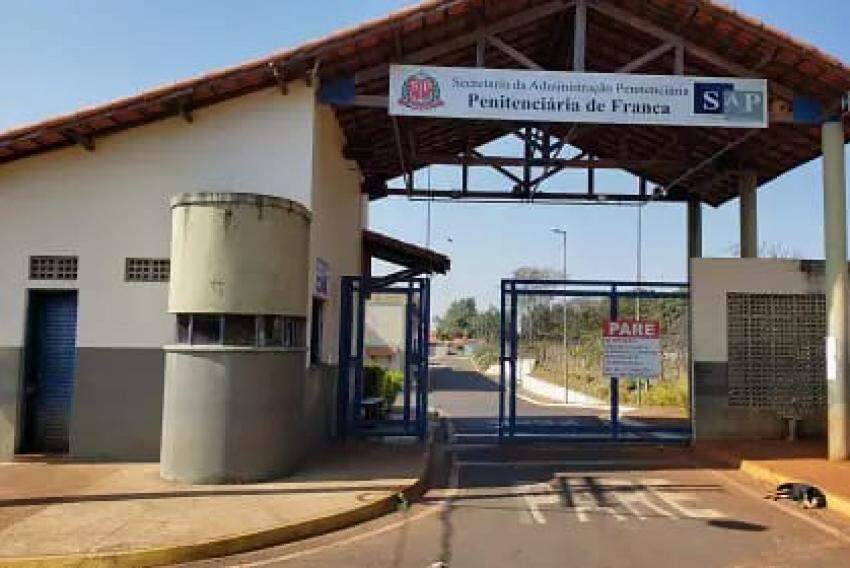 Fachada da penitenciária de Franca, no bairro City Petrópolis
