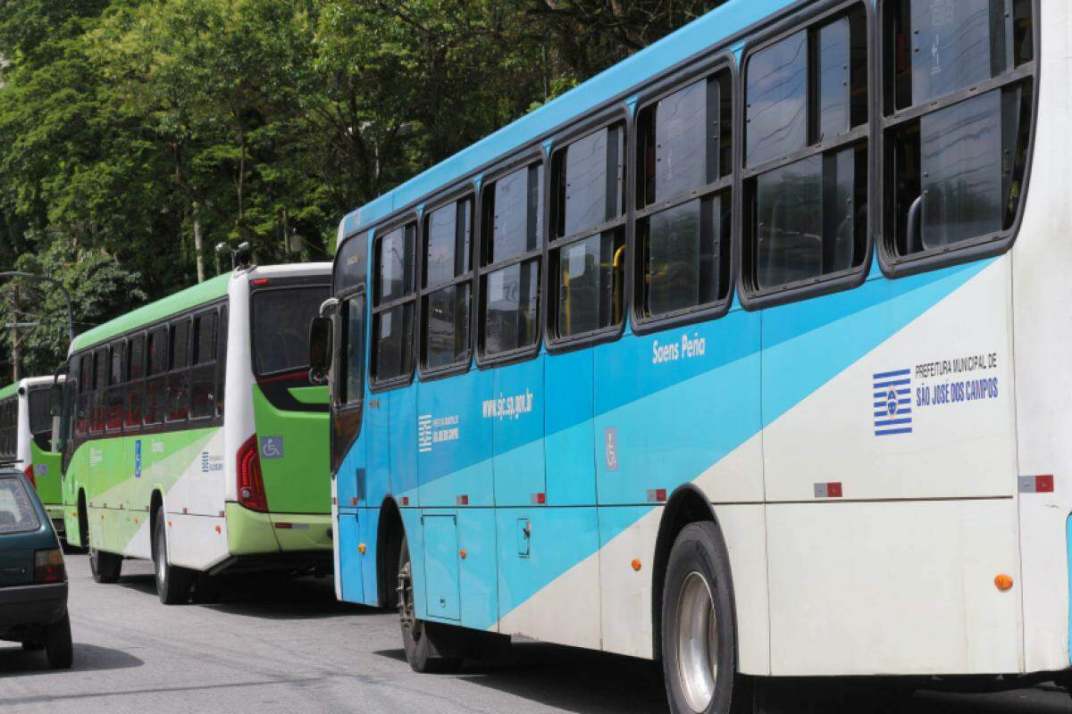 Veículos do transporte público de São José