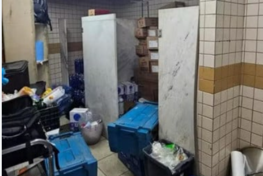 A Liesa disse que os responsáveis não obtiveram autorização para a instalação de uma cozinha no local e que o banheiro era utilizado de maneira irregular