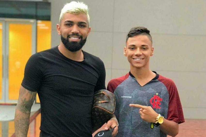 Gabigol, estrela do Flamengo, e Gabriel, jogador de Franca
