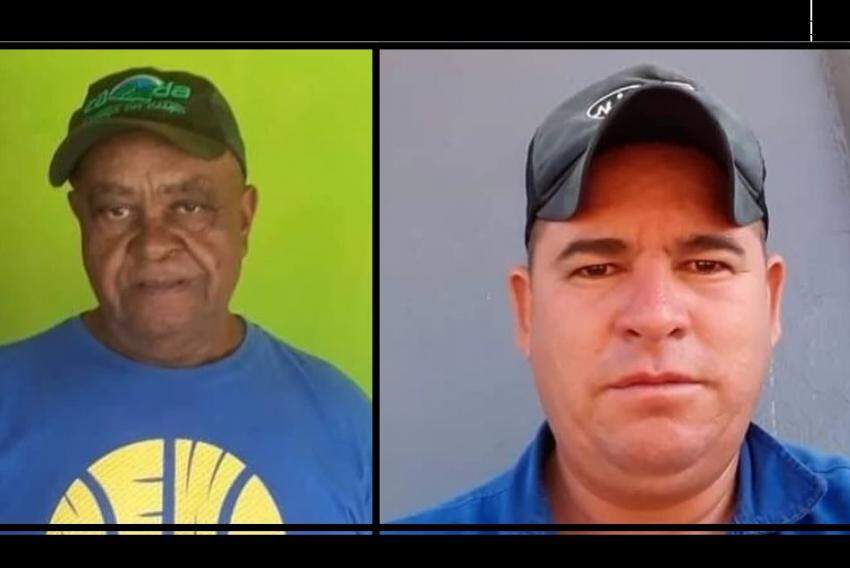 João Salustiano e Valdinei de Oliveira morreram após sofrerem uma descarga elétrica 