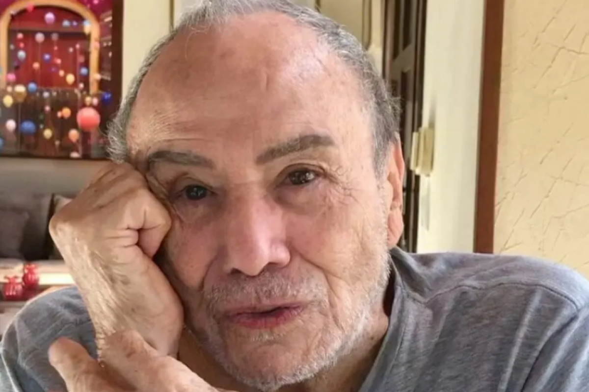 Stênio Garcia, 91, foi diagnosticado com covid-19