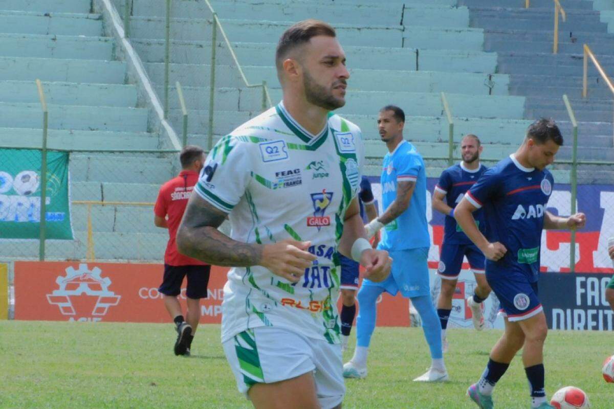 Bruno Henrique marcou um dos gols da Veterana em Taquaritinga