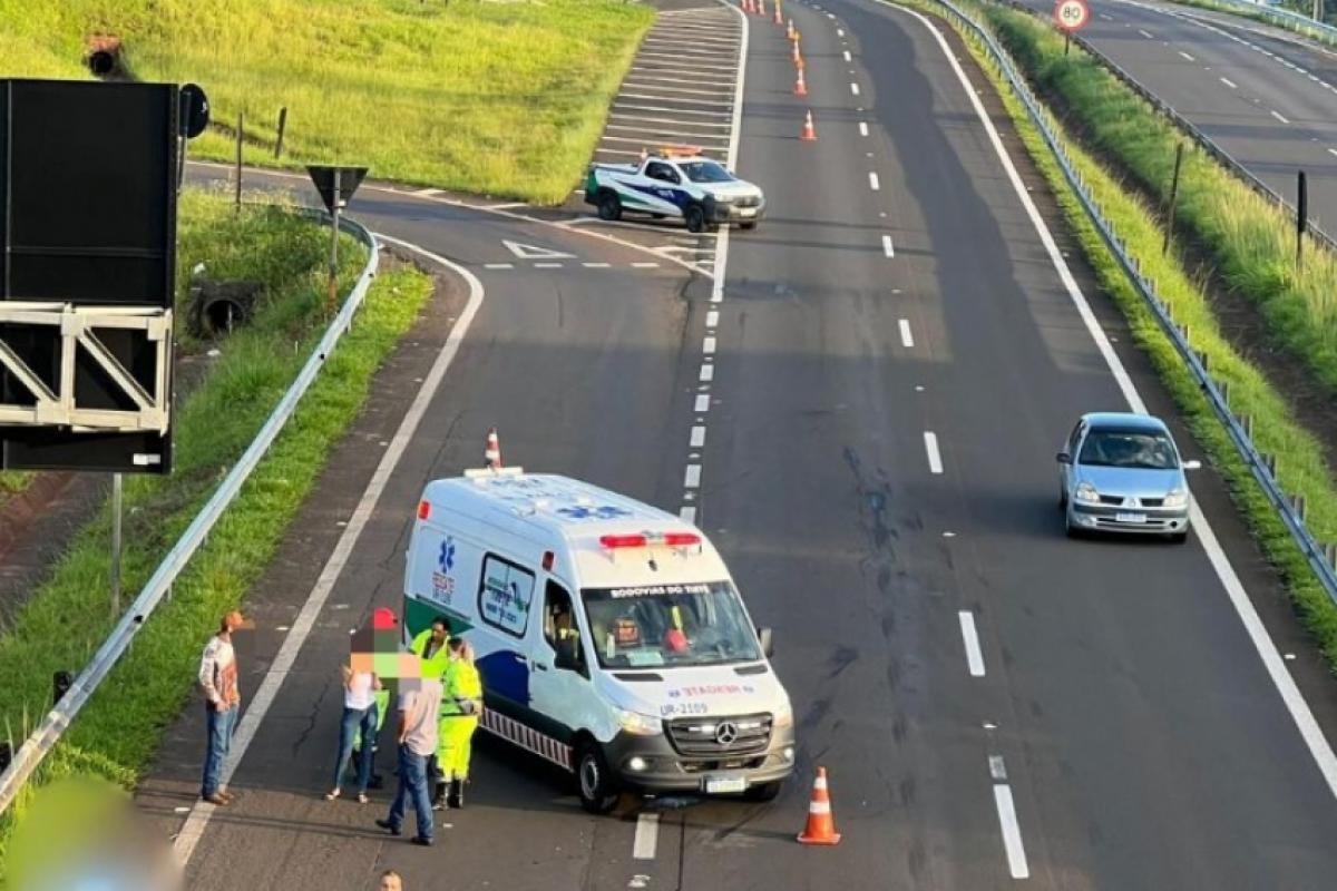 Colisão ocorreu em trecho urbano da Rondon