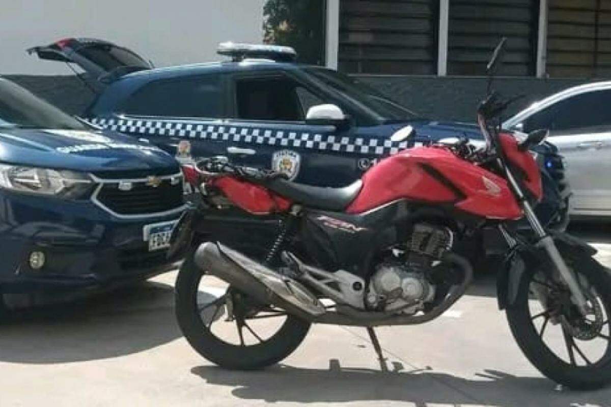 A moto será periciada para saber se é produto de roubo ou de furto