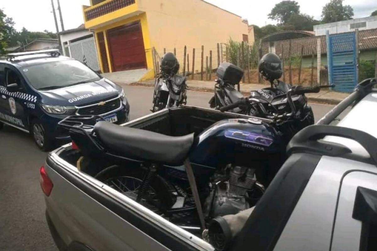 A moto será periciada para saber se é produto de roubo ou furto