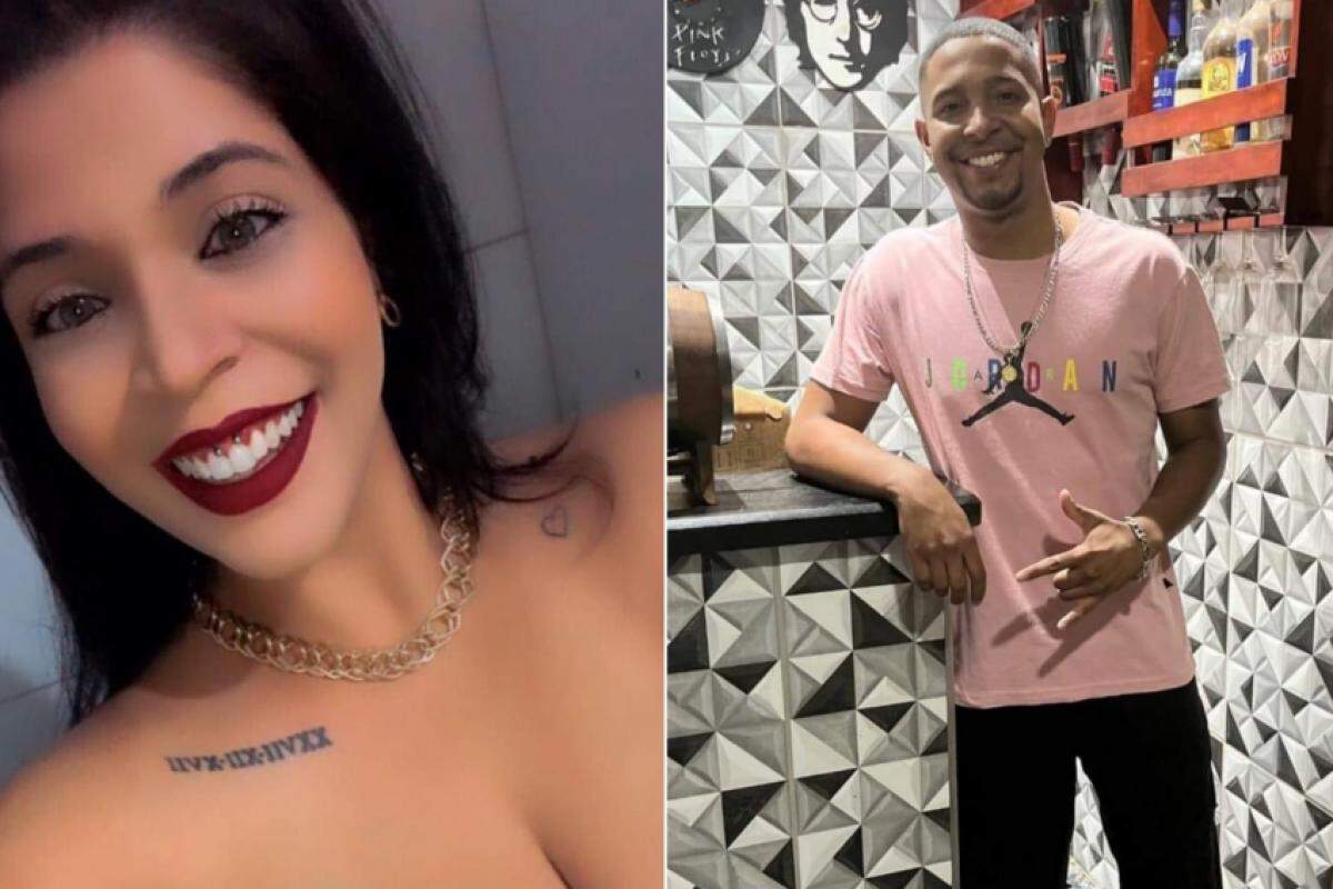 Vítima Ana Carolina Tasso e o assassino Keven Alvarenga Avelas