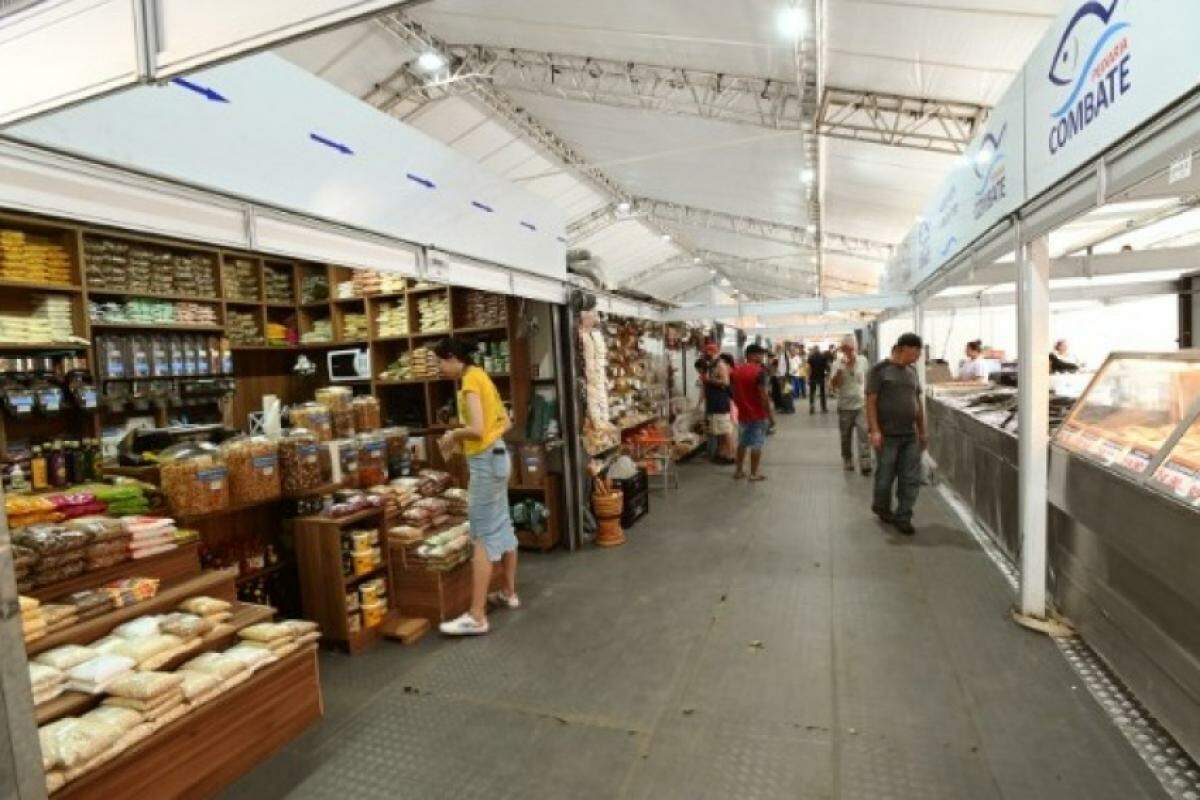 Mercado Municipal, em Campinas, é opção para compras de peixes e chocolates na Páscoa