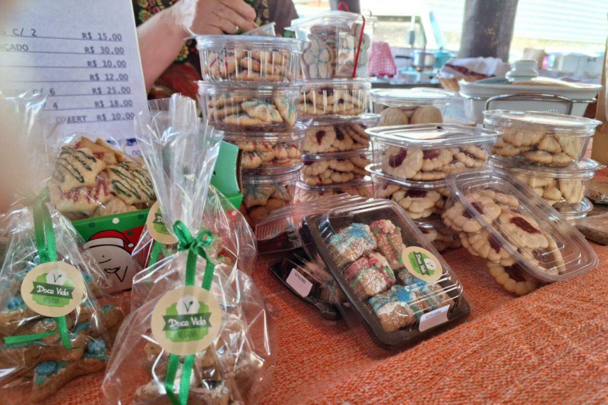 Biscoitos são encontrados nas feiras de Piracicaba