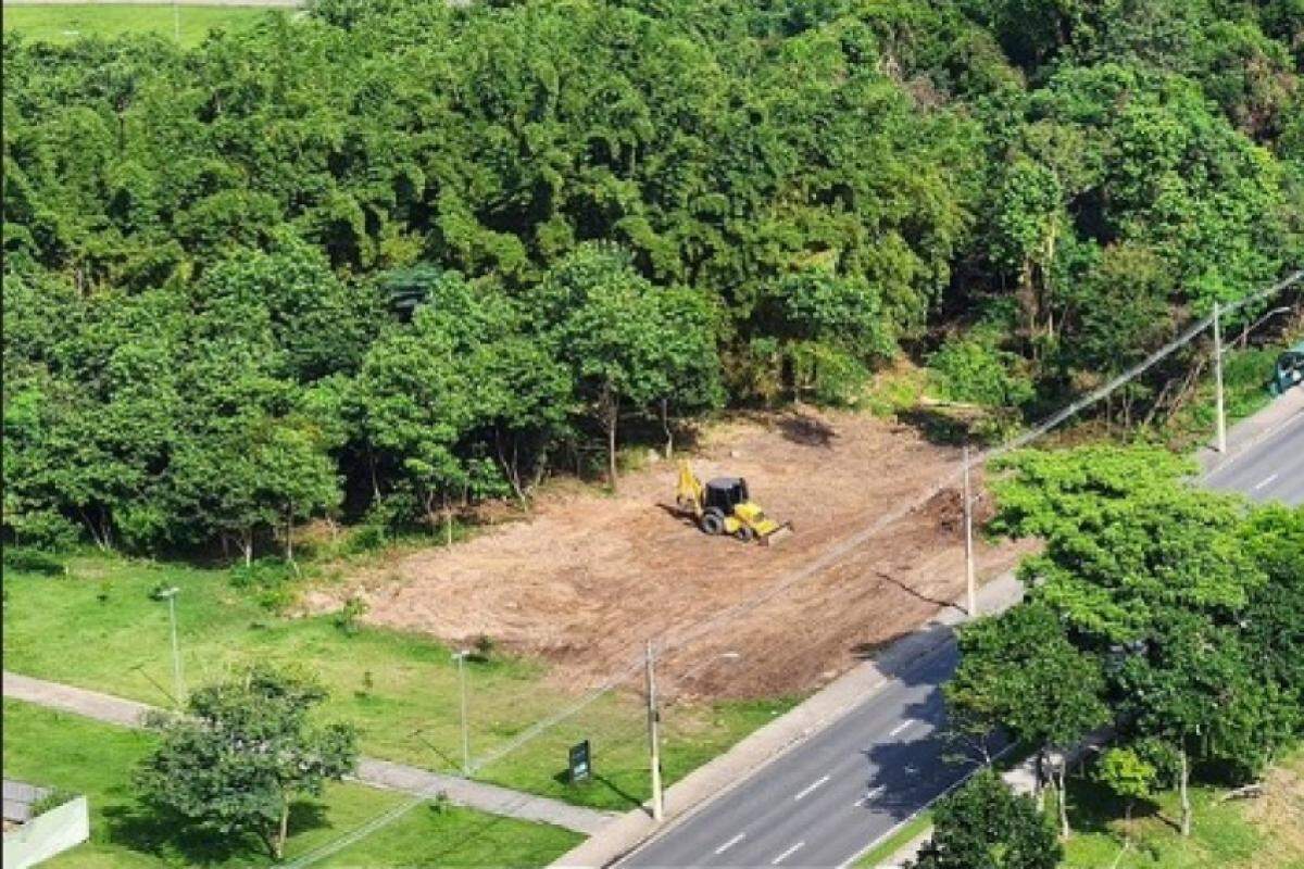 Área de descontaminação biológica na região oeste de São José