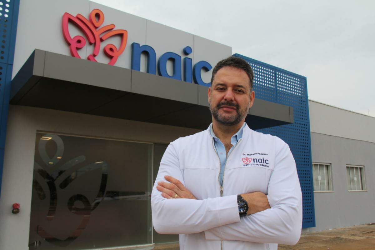 Oncologista Marcelo Bernardini Antunes, diretor do Naic 