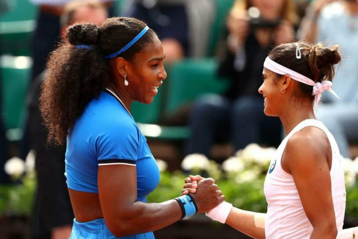 Teliana já enfrentou Serena Williams