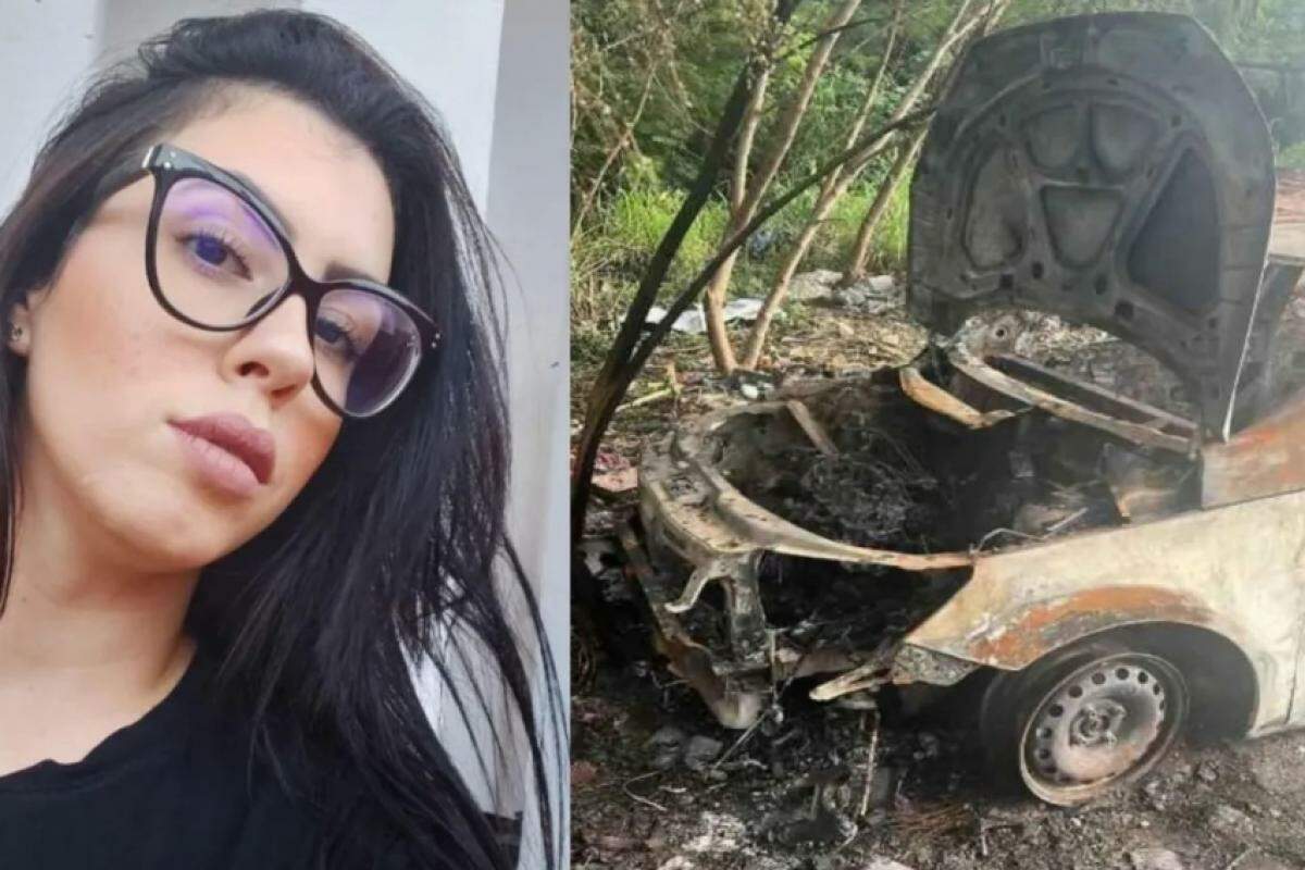Amanda e o carro encontrado queimado e São Paulo