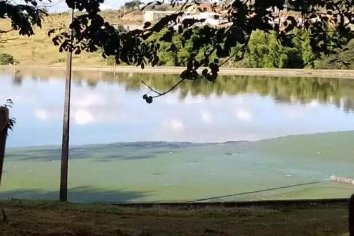 Lagoa do bairro Paulistano, em Franca