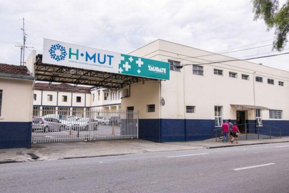 Entrada do HMUT (Hospital Municipal Universitário de Taubaté)
