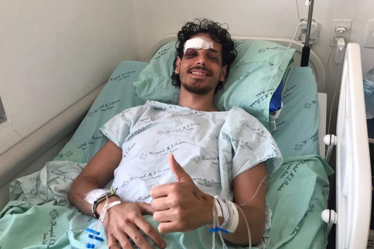 Fernando se recupera em hospital de Lençóis
