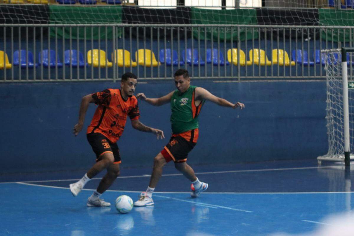 Treino do São José Futsal