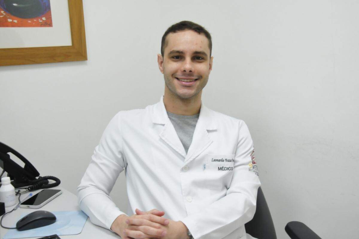 Leonardo Faza Tostes, clínico geral cursando pós-graduação em psiquiatria, do Santa Casa Saúde Piracicaba