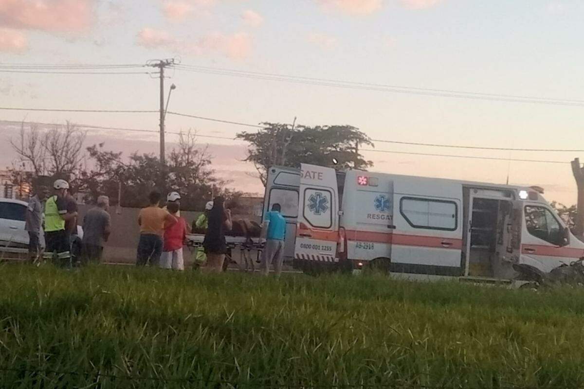 Equipe de resgate da Arteris Via Paulista socorreu a vítima