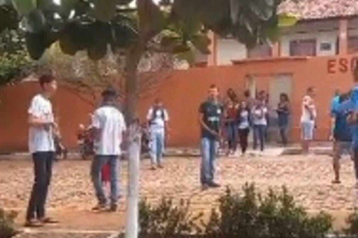  O caso aconteceu na Escola Estadual Coité das Pinhas por volta das 7h30