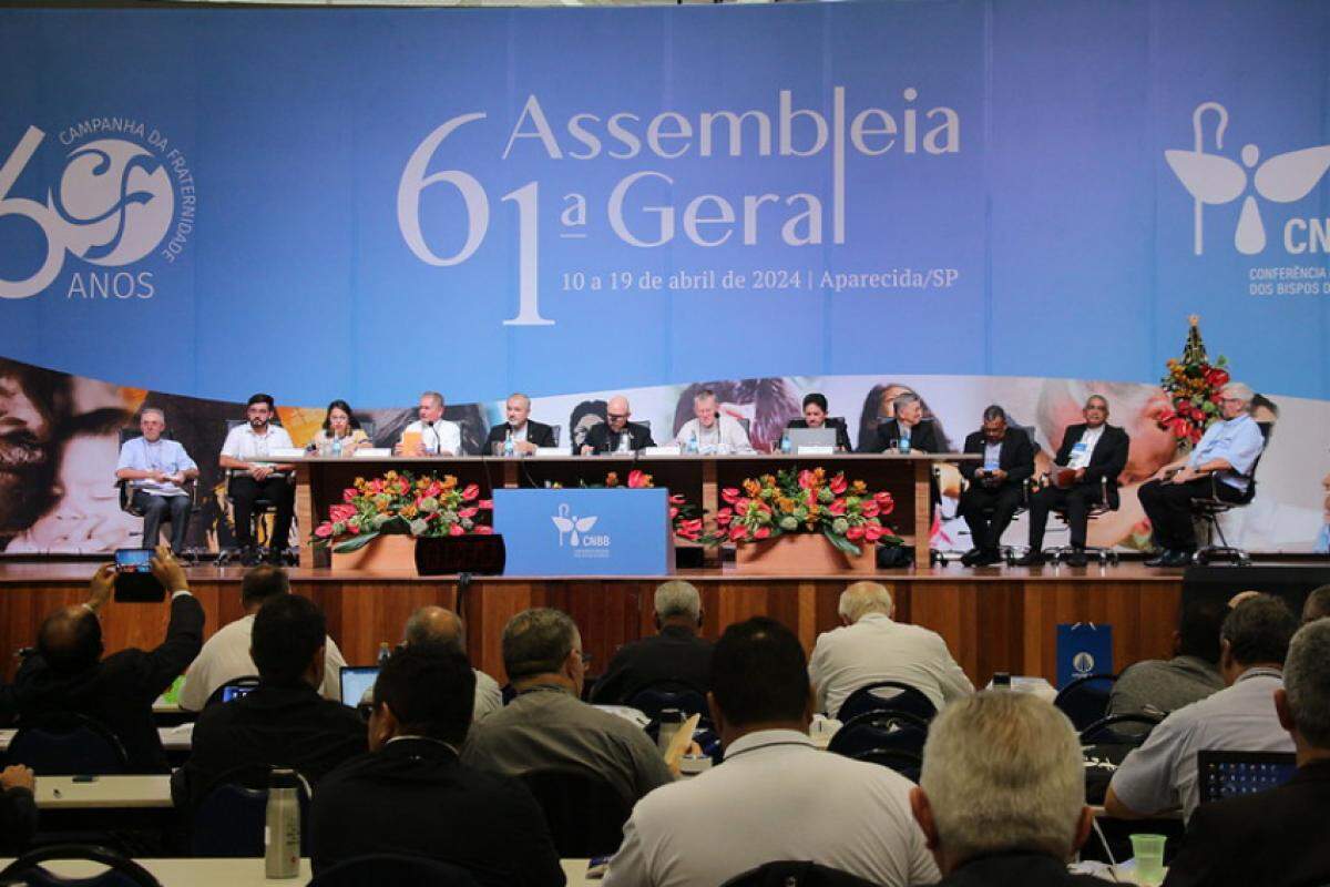 Sessão da 61ª Assembleia Geral da CNBB em Aparecida