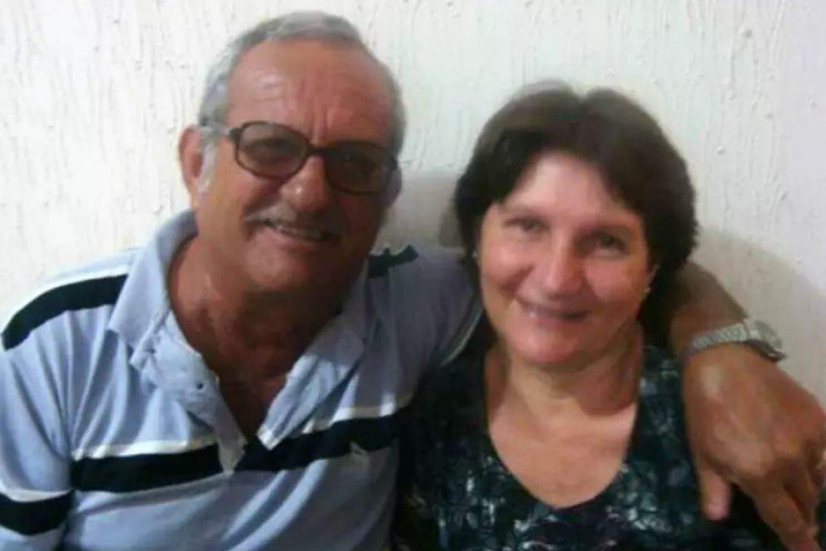 O casal Claudecir Valdonilto Mendes e Maria Aparecida Martinelli Mendes